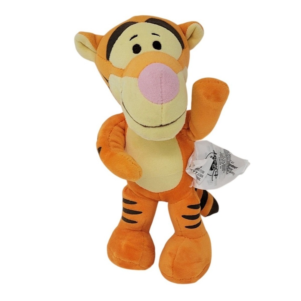 Disney nuiMOs Tigger Poseable Plush Toy Winnie The Pooh Stuffed Animal 6.5 in